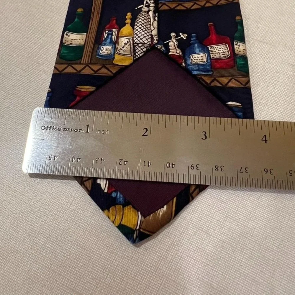 Alynn & Florence Novelty Neckties Silk Doctor Apothecary Pharmacy Med School VTG